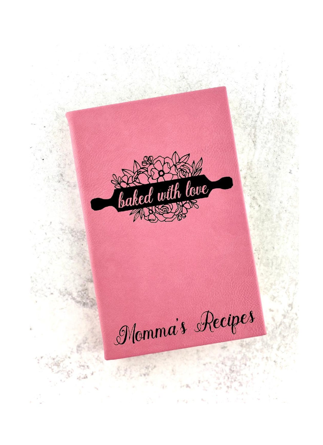 Personalized Recipe Book, Custom Cookbook, Christmas Gift, Mother's Day