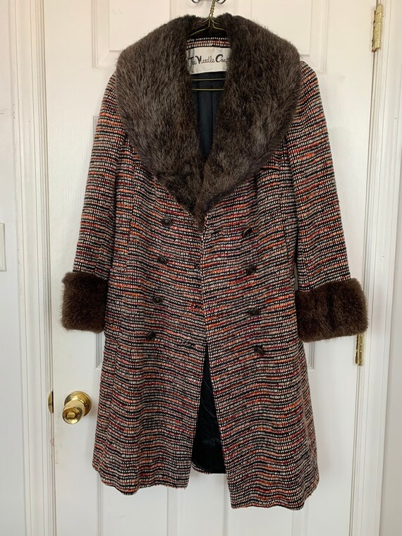 70s Tweed Penny Lane Coat