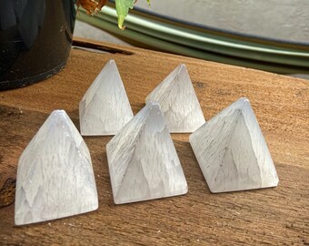 Selenite Pyramids