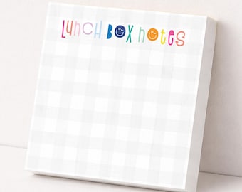 Lunchbox Notes School Notepad, Back to School, Notes from Mom, Tearaway Notepad