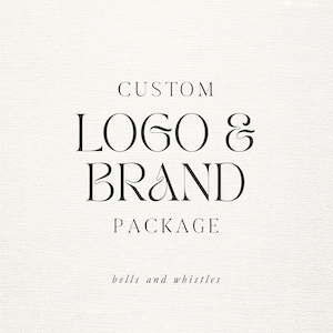 Design de logotipo personalizado | Pacote de marca personalizado | Marca empresarial | Marca para pequenas empresas | Kit de design de logotipo para marca