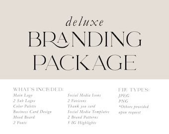 Branding Kit | Branding Package | Custom Logo | Business Logo Design | Business Card Design