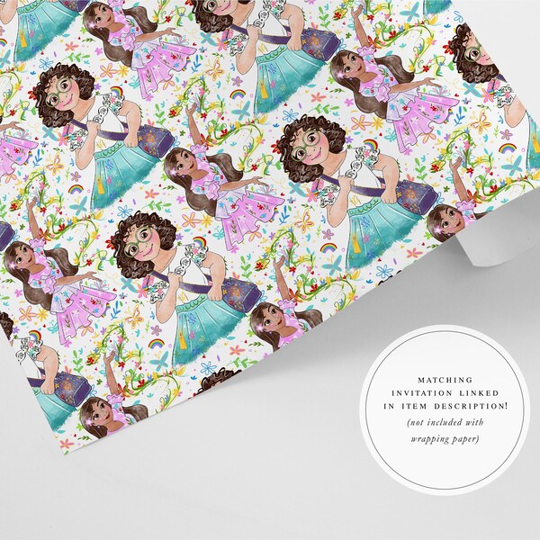 Encanto Wrapping Paper Etsy