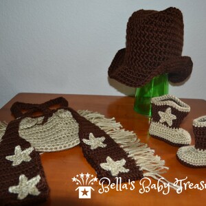Cowboy photo prop for baby boy