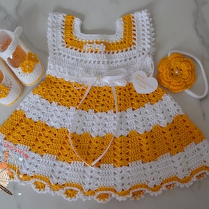 0-3 months Baby Girl Dress Set with Booties and Headband