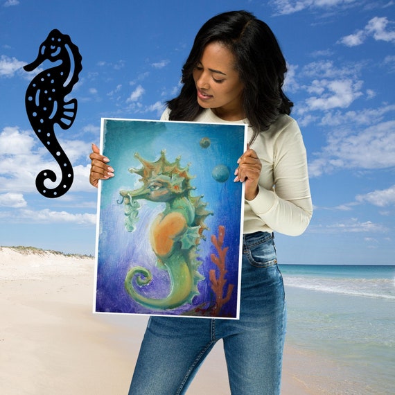 Sea Horse Poster