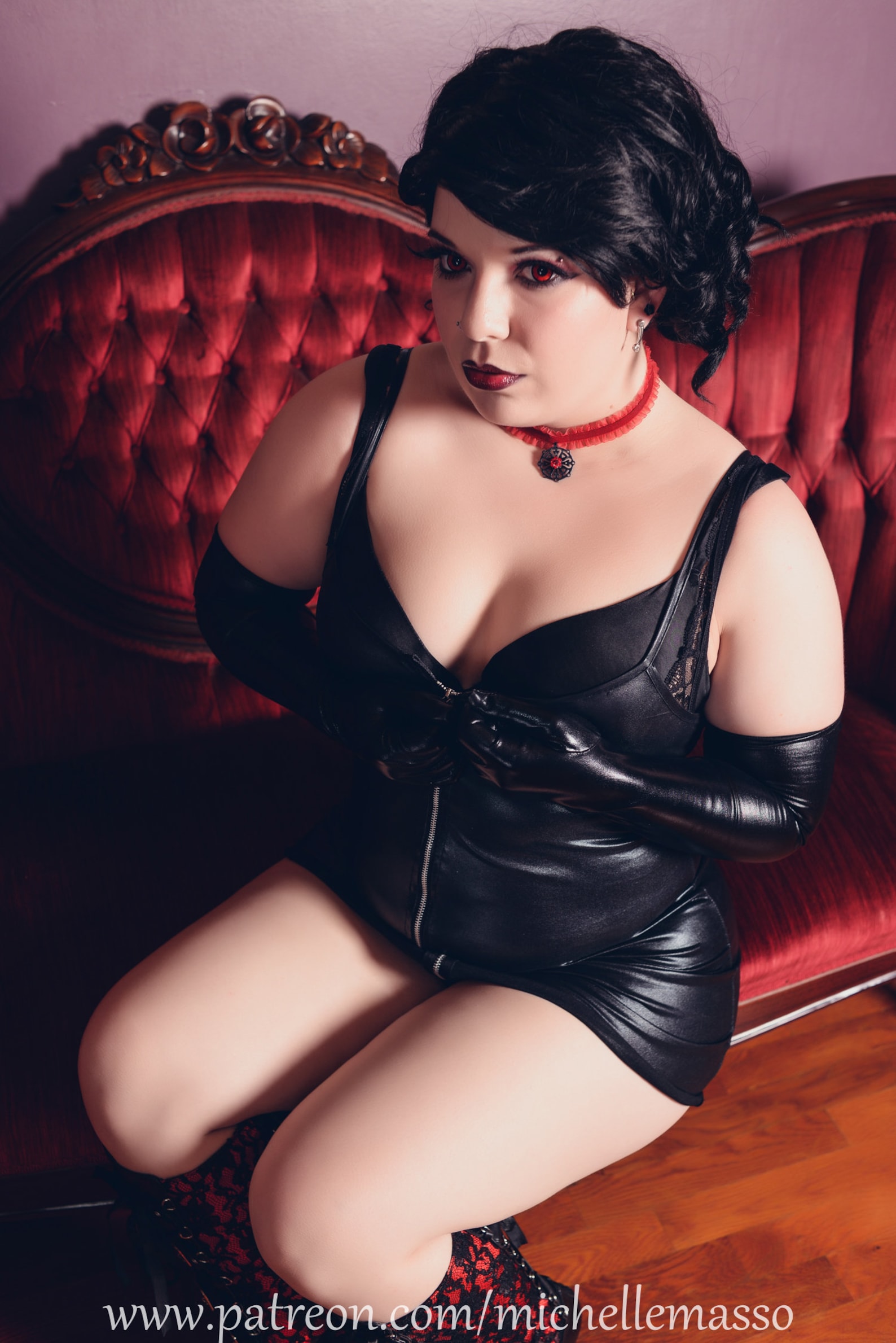 Jezebel Digital Photoset Featuring Rose Red Neko Etsy