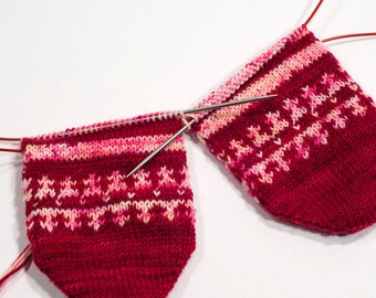 Chiaogoo Red 9 Inch Circular Knitting Needles - Yoriko Oki