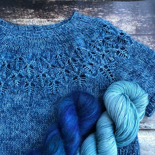 Love Note Sweater Knitting Kit Gift for 