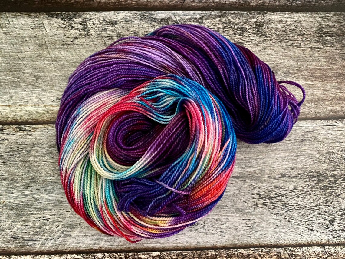Galaxy Collection on Sparkle Yarn Fingering Weight Etsy