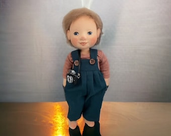 Sam a lovely waldorf doll with Down syndrom.