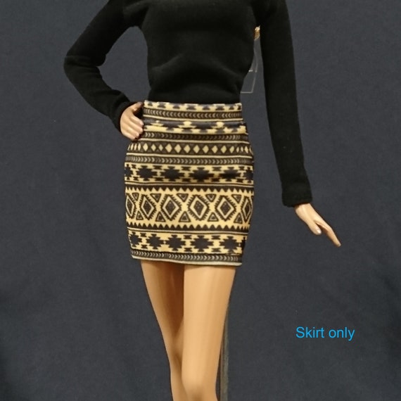 Handmade~Doll skirt for 12/"Doll~ Barbie,Fashion royalty,Silkston #B06-0-001580-0