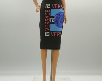 Handmade~Doll skirt for 12" Doll~ Barbie,Fashion royalty,Silkstone#B07-001718-0