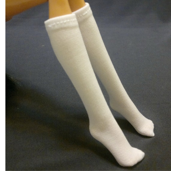Paar weiße Strumpf Socken für 18 Zoll Puppen