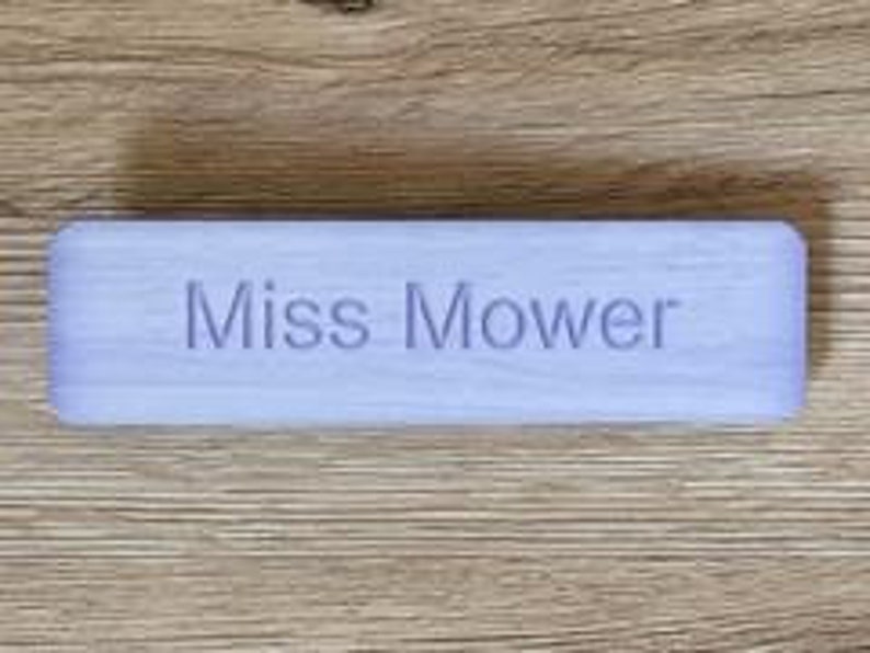 ADD TEXT to COLOURED Rustic Personalized Sign Aluminium Metal Door Plaque: Wood Effect image 10