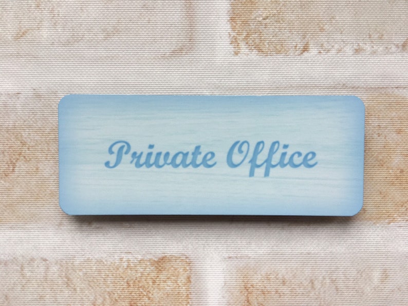 ADD TEXT to COLOURED Rustic Personalized Sign Aluminium Metal Door Plaque: Wood Effect image 5