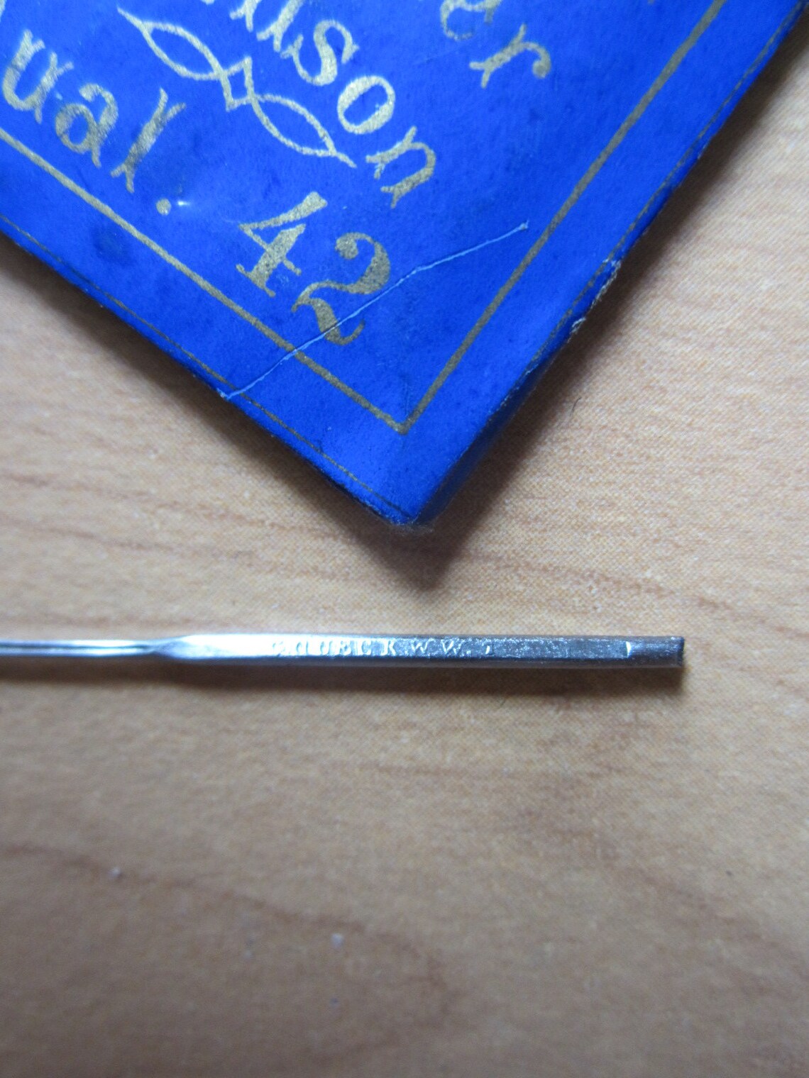 Wheeler & Wilson Curved Sewing Machine Needle / Size 1 / Qty 1 Etsy