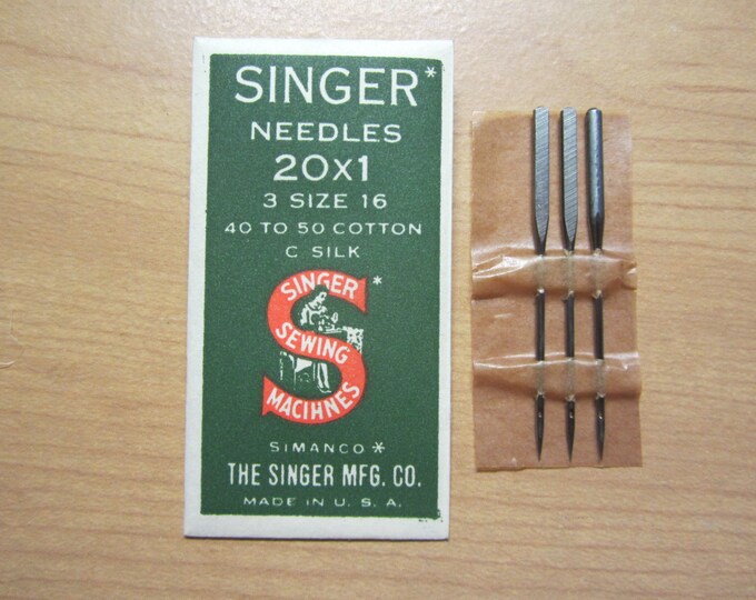 20x1 Sewing Machine Needles for White, National, New Home VS, Sz 16 Etsy