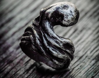 Celtic octopus ring 925 silver sterling octopus fish ring collection " Kraken "