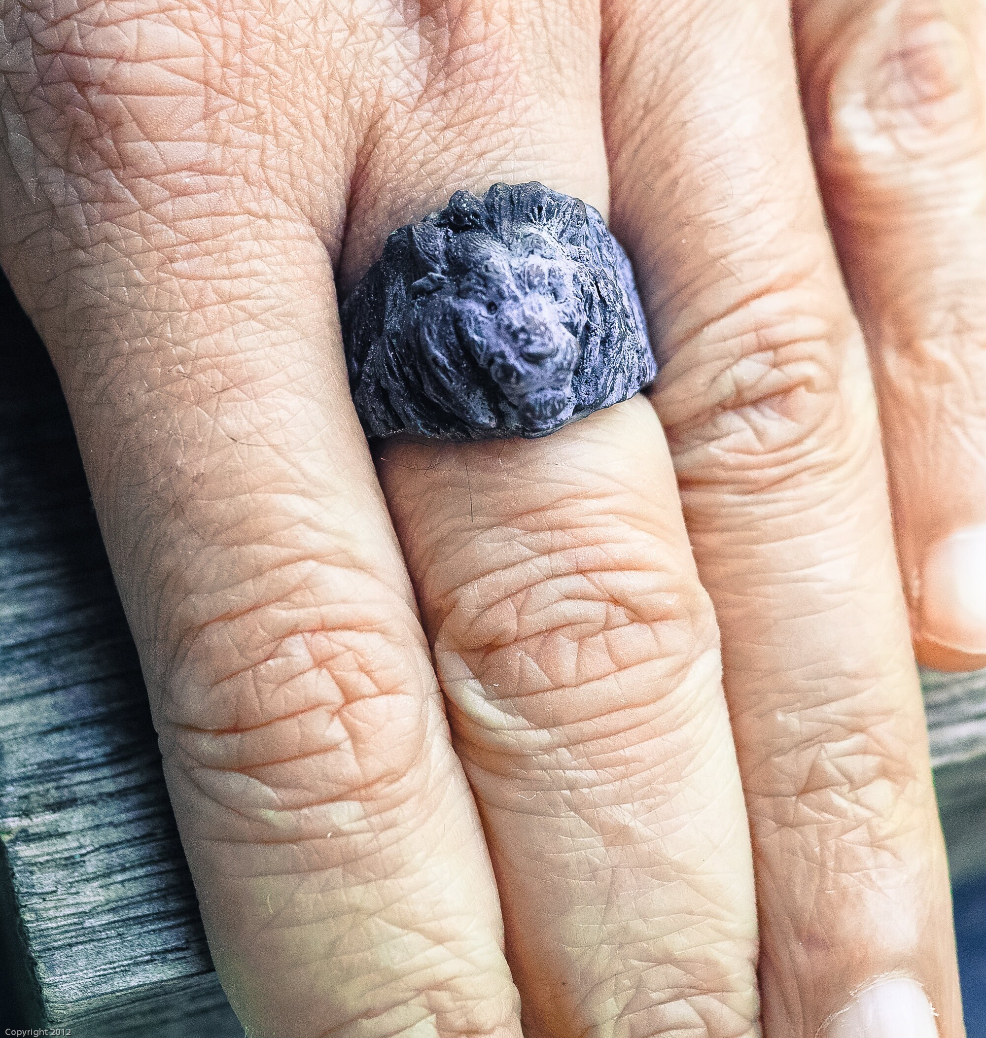 Anello Con Teschio Di Demone Di Halloween, Gioiello Con Testa