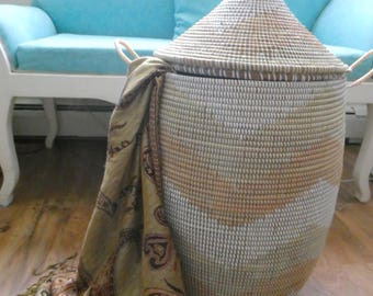 Simply the best in Green Aqua Tones HamperExclusive Storage | Etsy