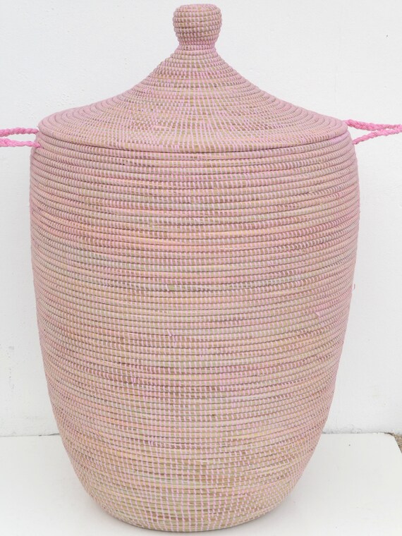 nursery hamper with lid