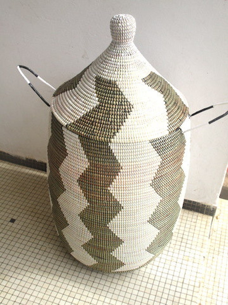 Huge Oversized Laundry Basket African Basket African Etsy