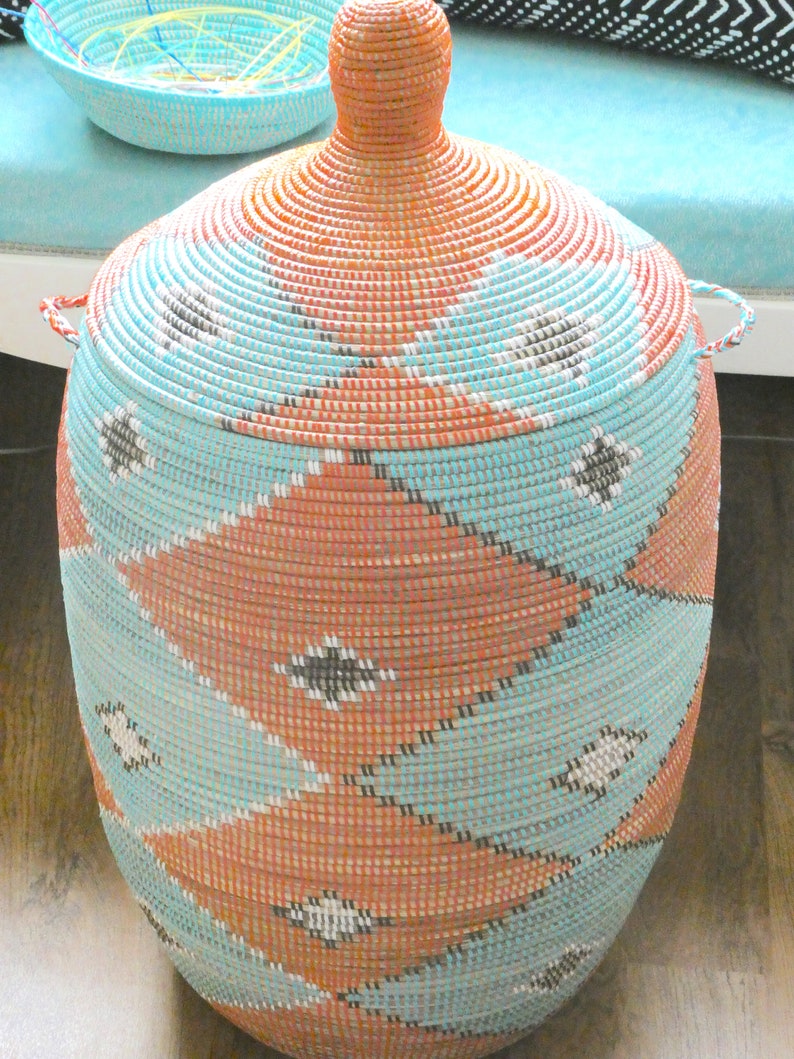 Museum Quality High End Laundry Basket Weavers Pride Etsy