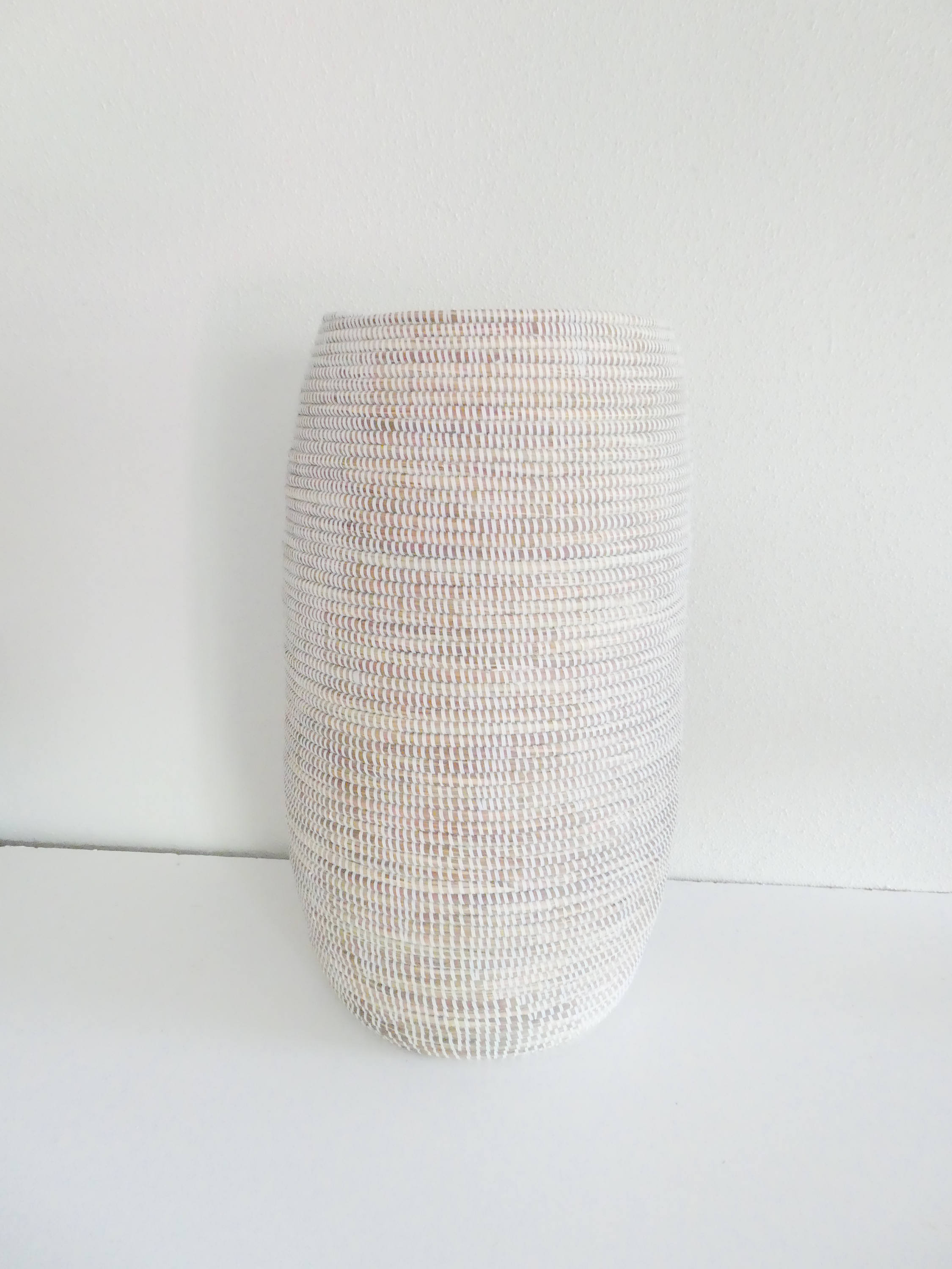 ceramic umbrella holder on Tall White Umbrella Holder Yoga Mat Holder Schirmstander Etsy