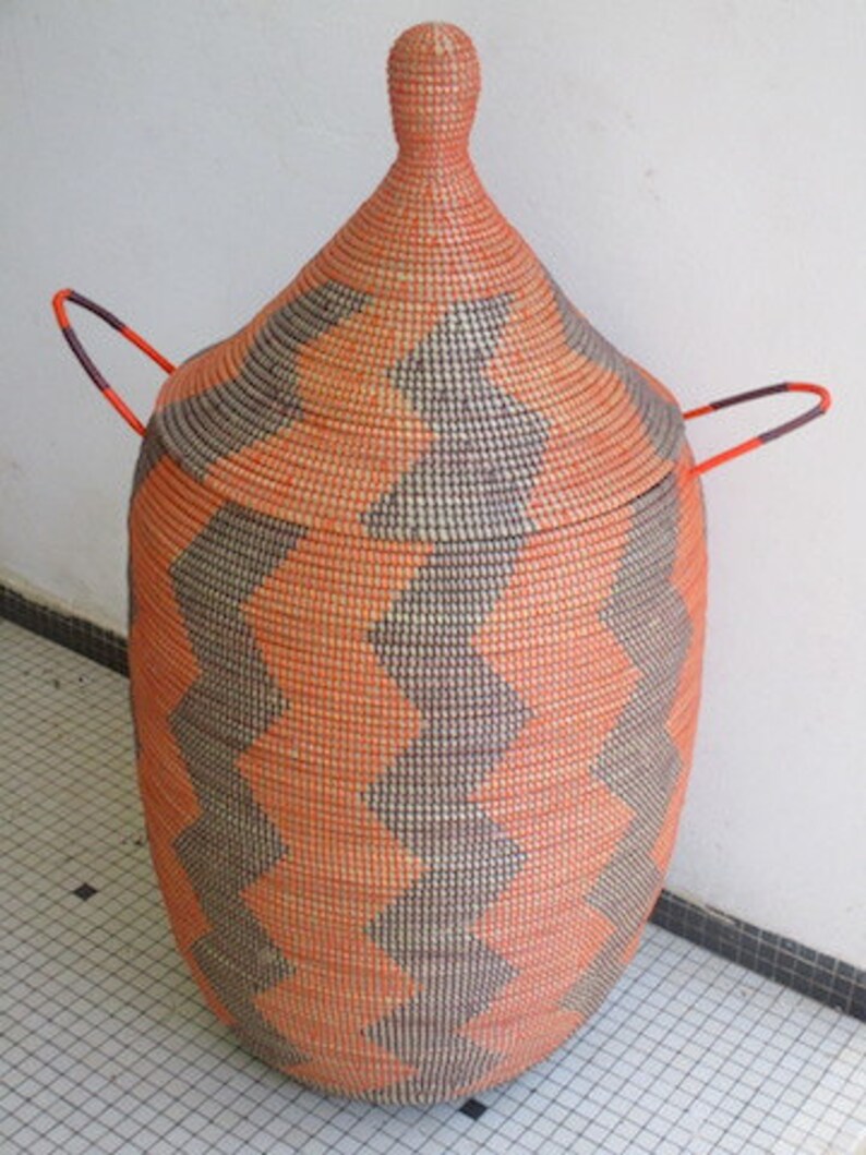 Huge Oversized Laundry Basket African Basket African Etsy