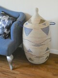 Africa Basket, Extra Large African Laundry and Storage Basket,5 Person Entryway Hamper, Cesto, Wäschekorb, Handwoven product logo