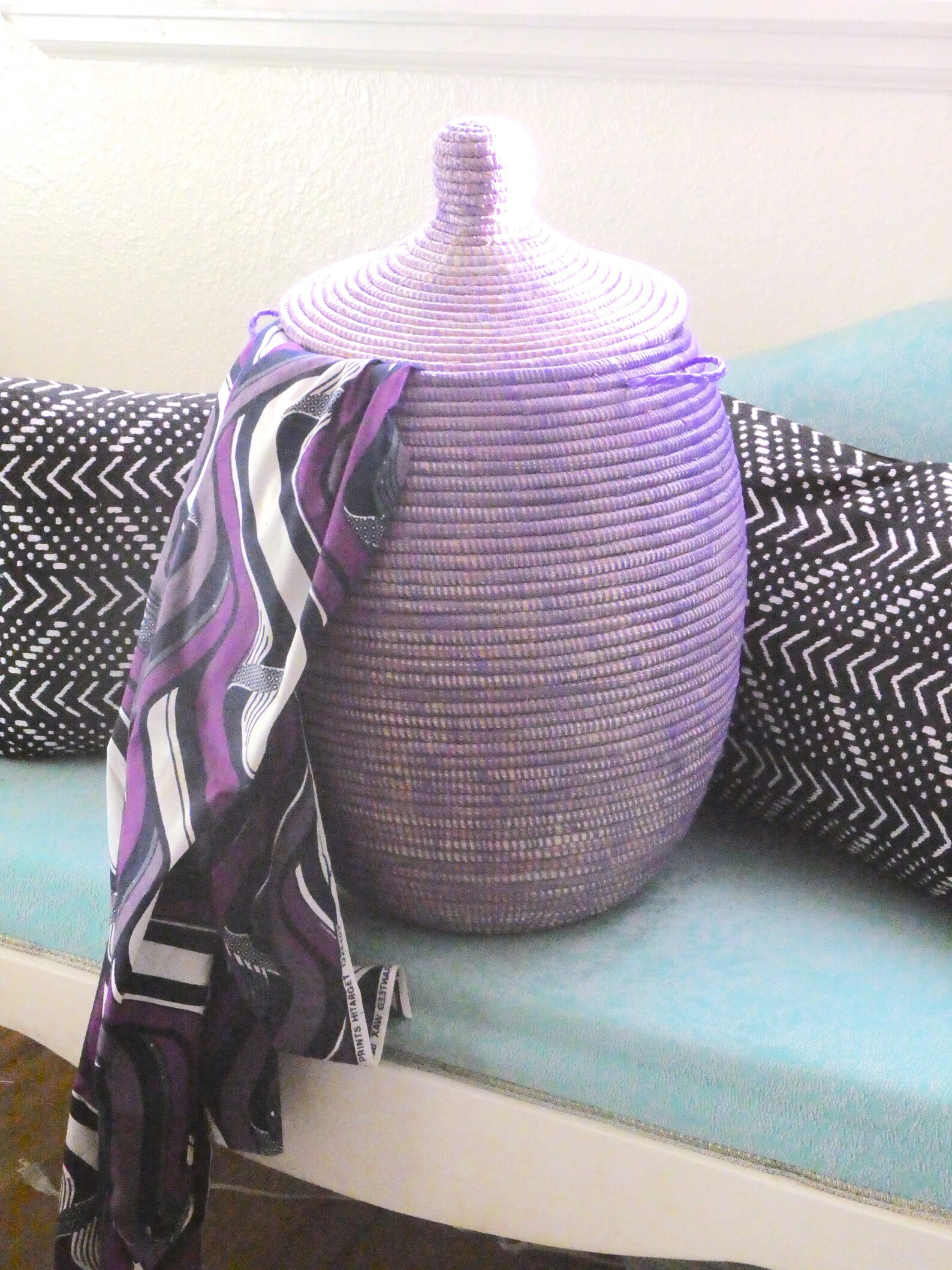 Purple Laundry Basket 2018 Color Trend Laundry Basket Etsy