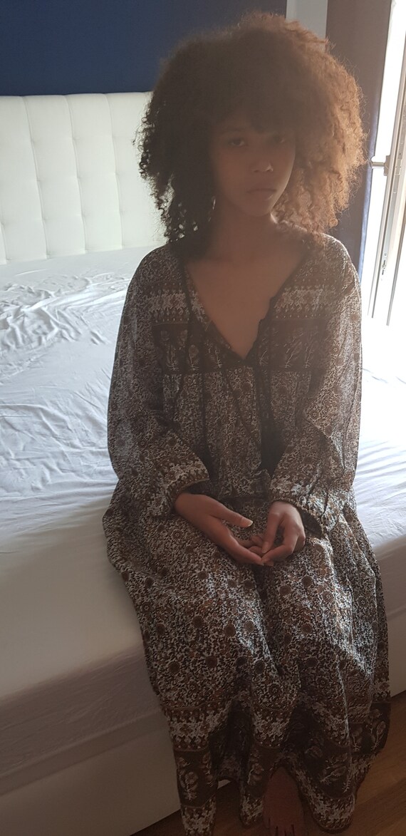 Hippie Dress, Boho Beach Dress, Summer Dress