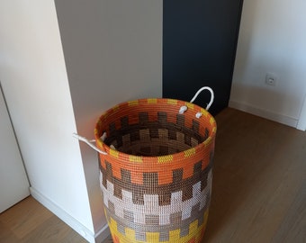 Open Basket, Wäschekorb, Laundry Basket with Handles, reduced price