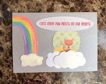 Rainbow bridge card | Etsy