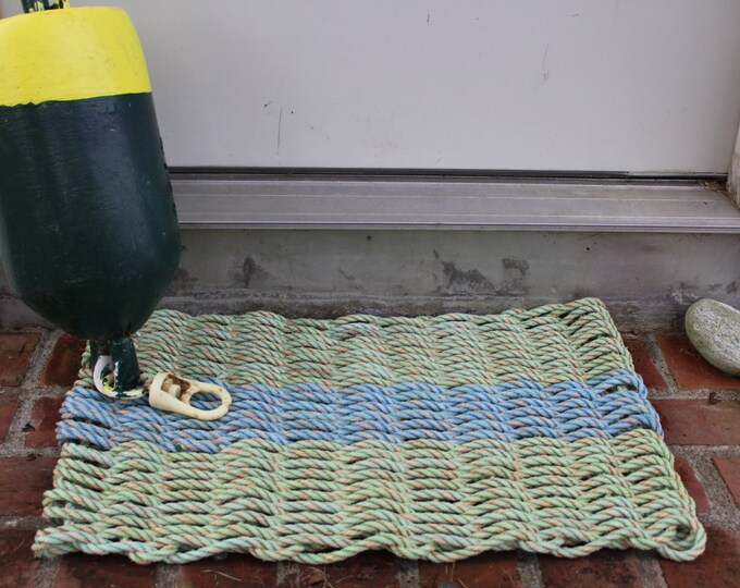 Recycled Lobster Rope Rug Etsy