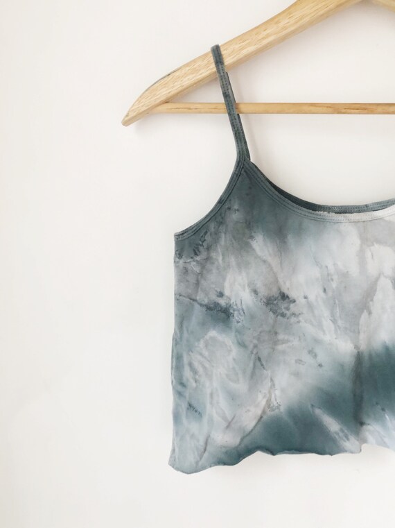 Vintage tie dye croptop