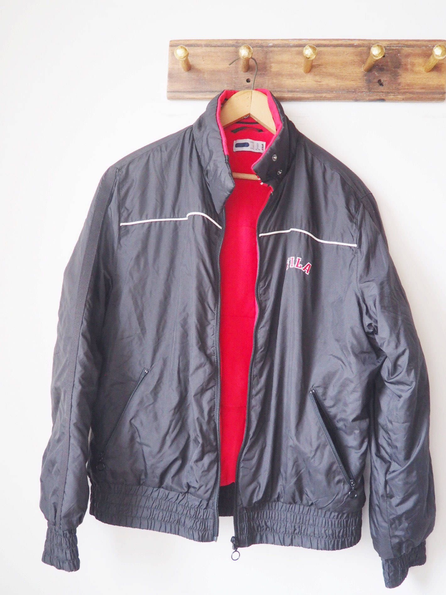 Vintage Fila Bomber Puffer Jacket/coat 
