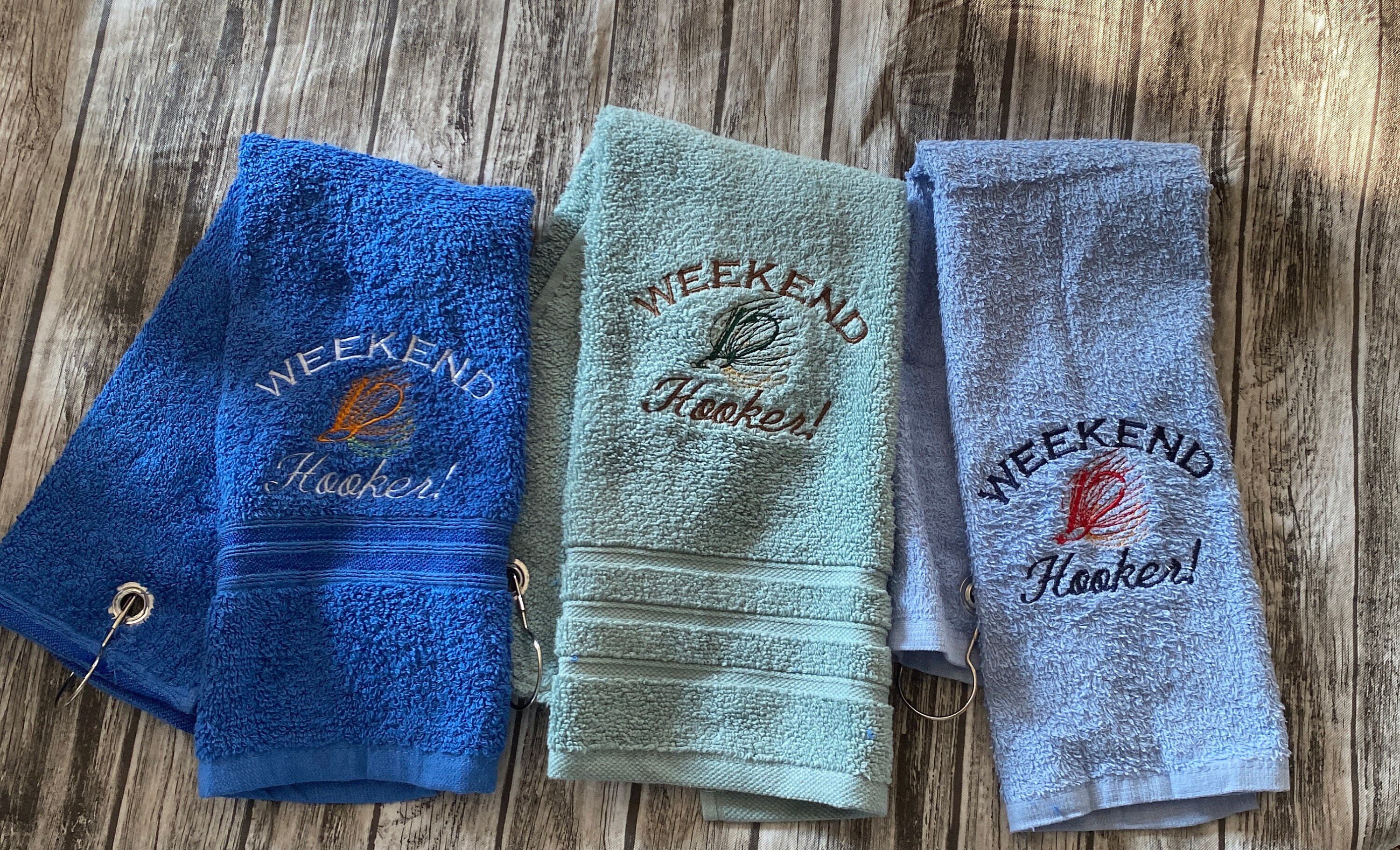 Fish Fishing Towel Water Sports Hand Towel Personnalized Etsy UK