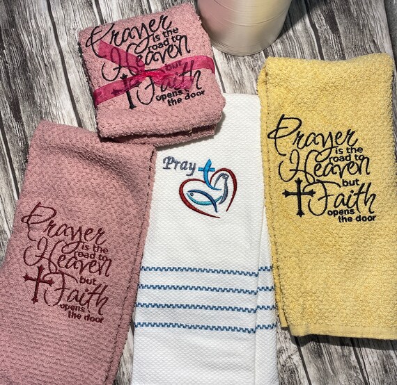 Christian Towel Inspirational religious Etsy