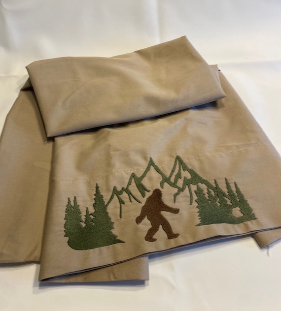 Bigfoot Pillow Case Saushquash Pillow Cover Big Foot. Etsy