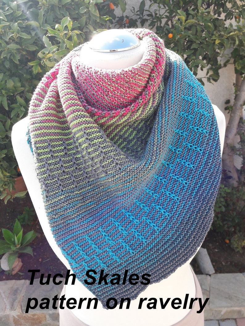 Yarn for a lighthouse cloth Desert Rose by Annegret Germer wrapped by Wollium 5050 CottonPolyacrylic