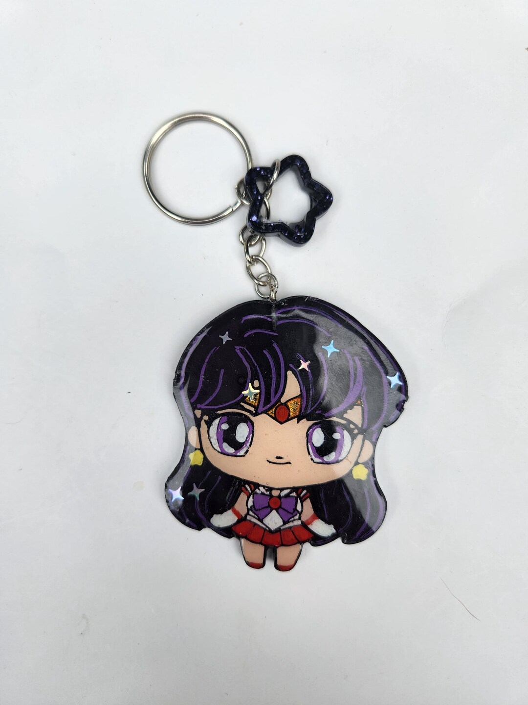 Sailor Mars Inspired Keychain - Etsy