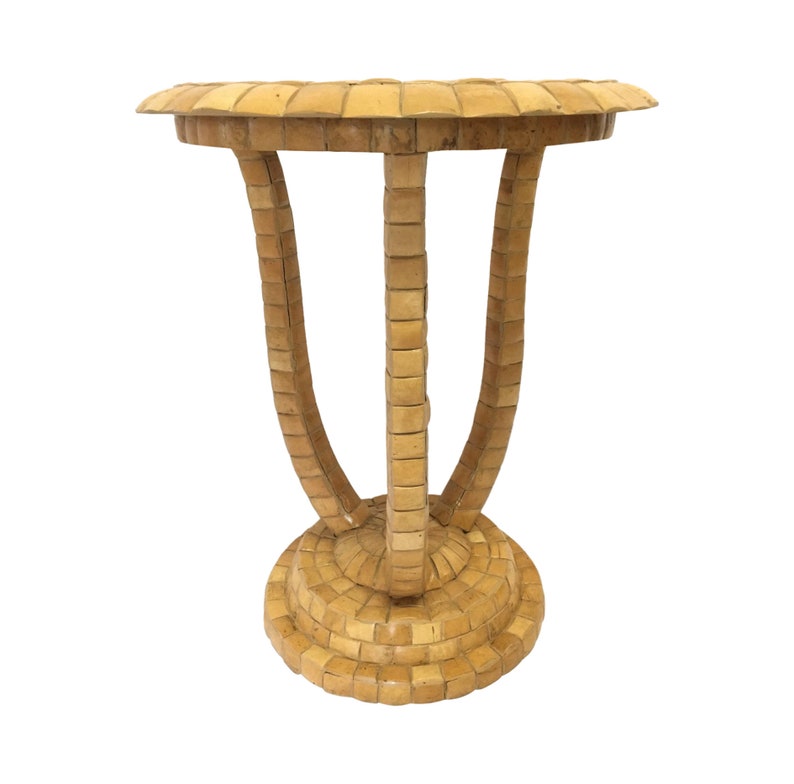 Maitland Smith S Tiled Side Table