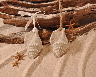 TRITON SEASHELL Made with Sand Ornament