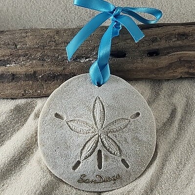 SAND DOLLAR WOODEN ORNAMENT  Outer Banks Gifts – OUTER BANKS GIFTS