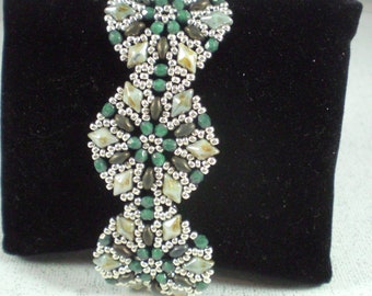 Josefina Bracelet, Hand Beaded, Couture, High Fashion
