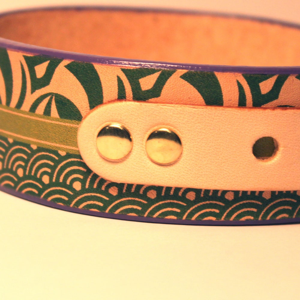 Personalized Dog Collar Japanese 1.18inches Width Leather Etsy