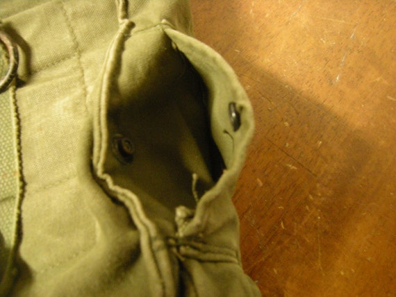 vtge army bag-3 side mini pockets-large size army… - image 5