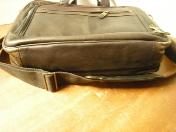 Samsonite computer briefcase-brown briefcase- sof… - image 5